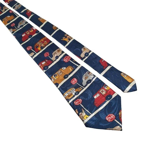 Renaissance Hand Made Mens Necktie Tie Designer School Bush Driver Work Office D - Picture 1 of 5